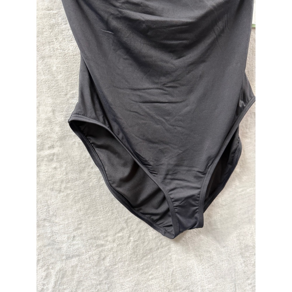 Kate Spade New York Womens Black Underwire One Piece Swimsuit Sweetheart Neck XL - Picture 5 of 14